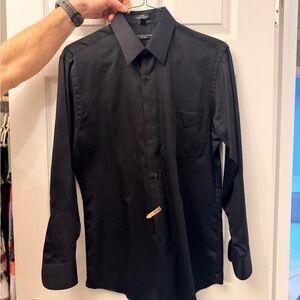 Geoffrey Beene Classic Black Dress Shirt